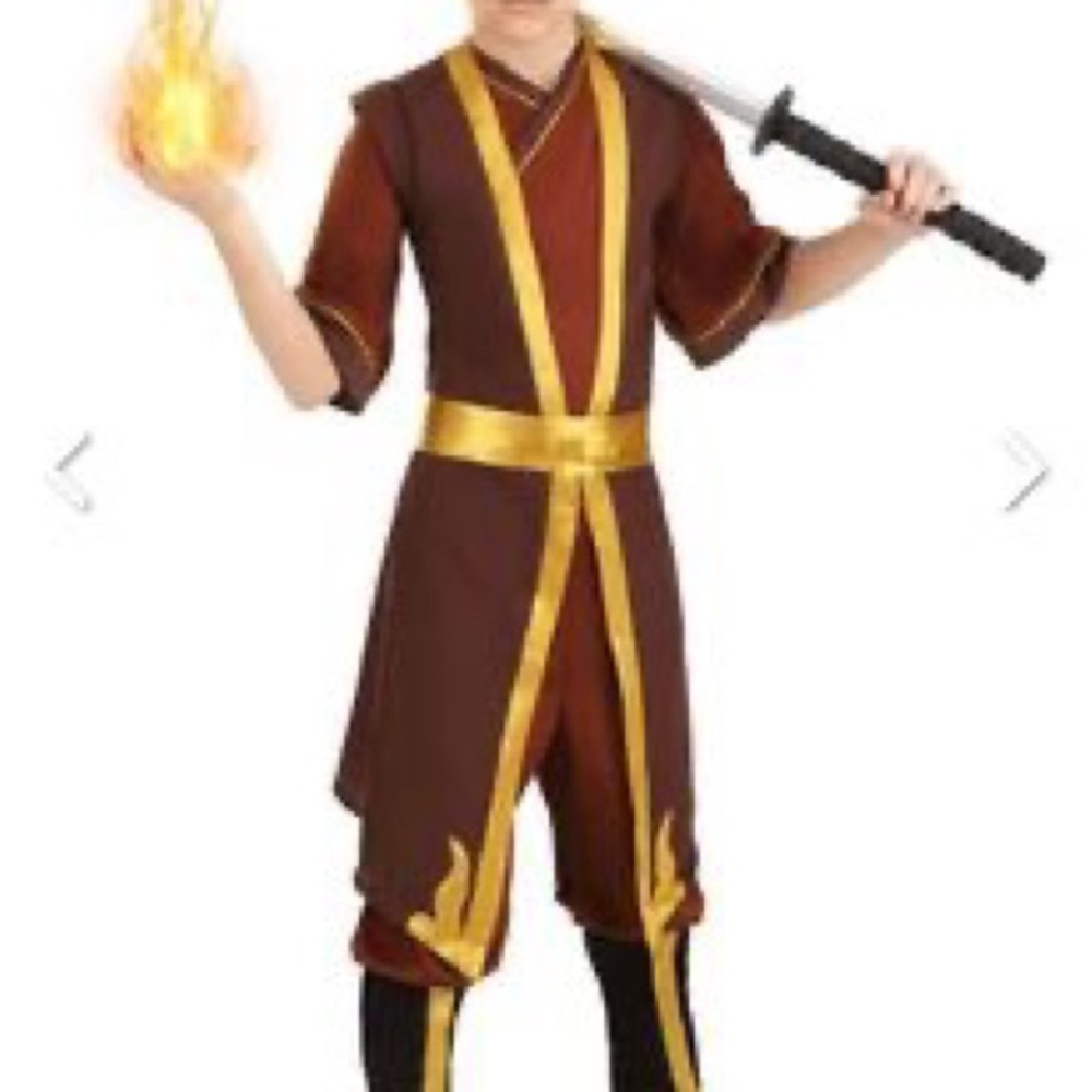 Airbender Zuko Costume
